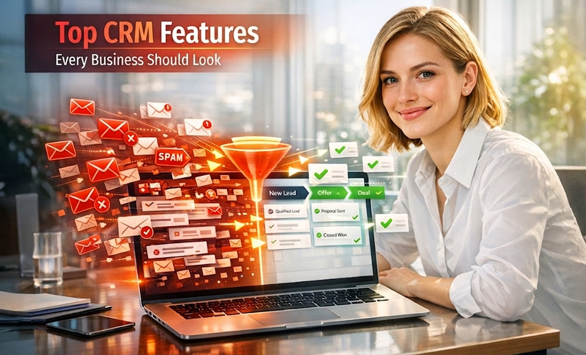 Top CRM Features Every Business Should Look For in 2026